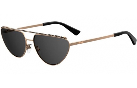 Gafas de Sol - Moschino - MOS057/G/S - 000 (IR) ROSE GOLD // GREY