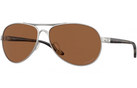 Gafas de Sol - Oakley - FEEDBACK OO4079 - 4079-47 SATIN CHROME // PRIZM BRONZE