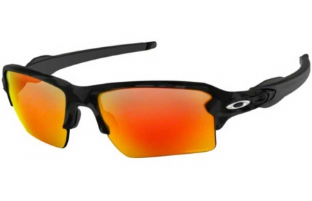 Sunglasses - Oakley - FLAK 2.0 XL OO9188 - 9188-86 BLACK CAMO // PRIZM RUBY