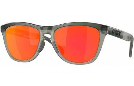 Gafas de Sol - Oakley - FROGSKINS RANGE OO9284 - 9284-01 MATTE GREY SMOKE  GRADIENT GREY // PRIZM RUBY