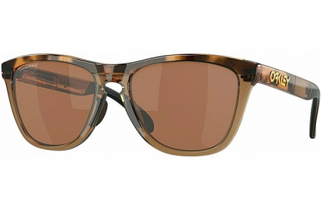 Gafas de Sol - Oakley - FROGSKINS RANGE OO9284 - 9284-07 BROWN TORTOISE GRADIENT BROWN SMOKE // PRIZM TUNGSTEN POLARIZED