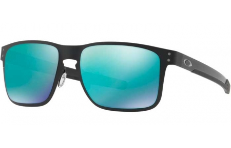 Gafas de Sol - Oakley - HOLBROOK METAL OO4123 - 4123-04 MATTE BLACK // JADE IRIDIUM