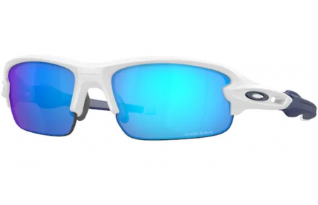 Gafas Junior - Oakley Junior - FLAK XXS OJ9008 - 9008-07 MATTE WHITE // PRIZM SAPPHIRE