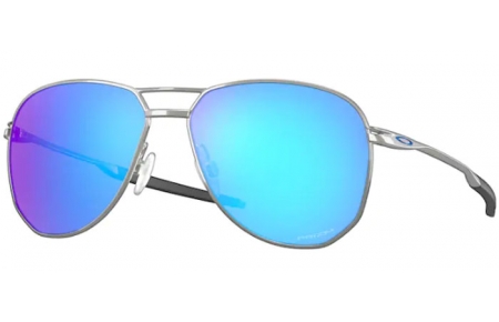 Gafas de Sol - Oakley - CONTRAIL OO4147 - 4147-03 SATIN CHROME // PRIZM SAPPHIRE