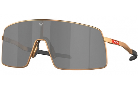 Sunglasses - Oakley - SUTRO TI OO6013 - 6013-05 MATTE GOLD // PRIZM BLACK MIRROR