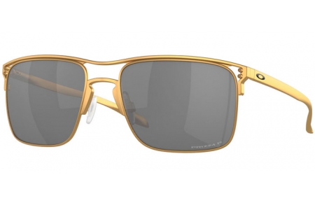 Gafas de Sol - Oakley - HOLBROOK TI OO6048 - 6048-07 SATIN GOLD // PRIZM BLACK POLARIZED