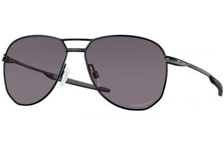 Gafas de Sol - Oakley - CONTRAIL TI OO6050 - 6050-01 SATIN BLACK // PRIZM GREY POLARIZED