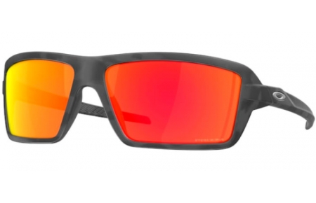 Gafas de Sol - Oakley - CABLES OO9129 - 9129-04 BLACK CAMO // PRIZM RUBY