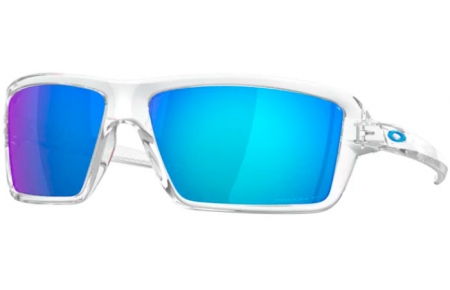 Gafas de Sol - Oakley - CABLES OO9129 - 9129-05 POLISHED CLEAR // PRIZM SAPPHIRE POLARIZED