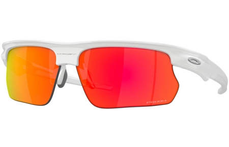 Gafas de Sol - Oakley - BISPHAERA OO9400 - 9400-03 POLISHED WHITE // PRIZM RUBY