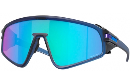 Gafas de Sol - Oakley - LATCH PANEL OO9404 - 9404-06 MATTE TRANSPARENT NAVY BLUE // PRIZM SAPPHIRE