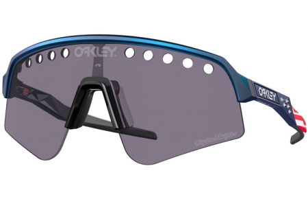 Gafas de Sol - Oakley - SUTRO LITE SWEEP OO9465 - 9465-28 BLUE IRISDESCENT WITH DESIGNS BY TROY LEE // PRIZM GREY