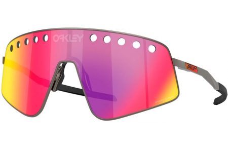 Gafas de Sol - Oakley - SUTRO TI SWEEP OO6025 - 6025-03  MATTE GUNMETAL // PRIZM ROAD