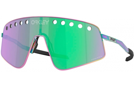 Gafas de Sol - Oakley - SUTRO TI SWEEP OO6025 - 6025-05 POLISHED BLACK TIDE // PRIZM ROAD JADE