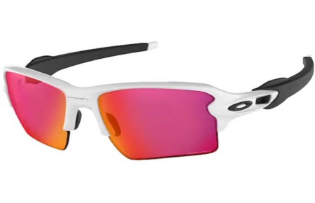 Lunettes de soleil - Oakley - FLAK 2.0 XL OO9188 - 9188-03 POLISHED WHITE // PRIZM FIELD