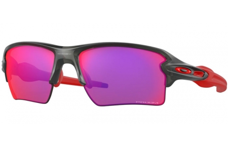 Gafas de Sol - Oakley - FLAK 2.0 XL OO9188 - 9188-04 MATTE GREY SMOKE // PRIZM ROAD