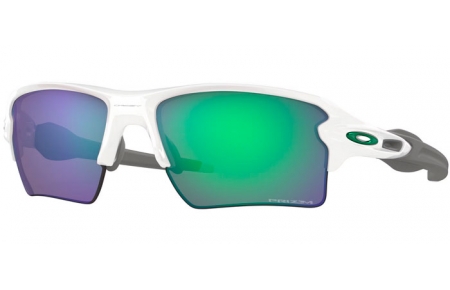 Gafas de Sol - Oakley - FLAK 2.0 XL OO9188 - 9188-92 POLISHED WHITE // PRIZM JADE