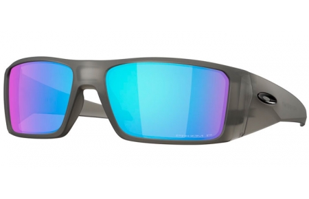 Gafas de Sol - Oakley - HELIOSTAT OO9231 - 9231-24 MATE GREY SMOKE // PRIZM SAPPHIRE POLARIZED