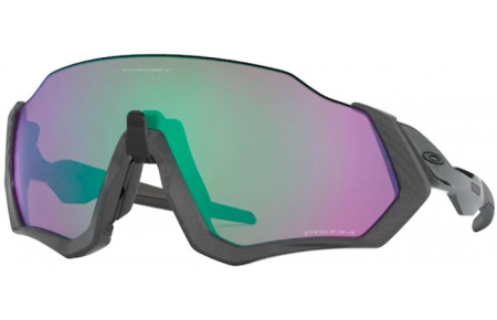 Gafas de Sol - Oakley - FLIGHT JACKET OO9401 - 9401-15 MATTE STEEL // PRIZM ROAD JADE