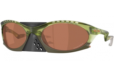 Gafas de Sol - Oakley - PLANTARIS OO9437 - 9437-03 TRANSPARENT MATTE FERN // PRIZM TUNGSTEN