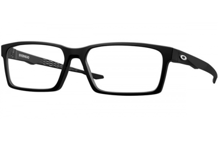 Monturas - Oakley Prescription Eyewear - OX8060 OVERHEAD - 8060-01 SATIN BLACK