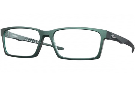 Monturas - Oakley Prescription Eyewear - OX8060 OVERHEAD - 8060-04 MATTE DARK SILVER BLUE COLORSHIFT