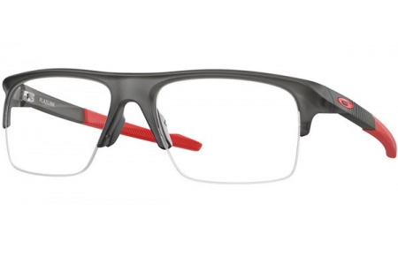 Monturas - Oakley Prescription Eyewear - OX8061 PLAZLINK - 8061-02  SATIN GREY SMOKE