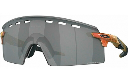 Gafas de Sol - Oakley - ENCODER STRIKE VENTED OO9235 - 9235-12 MATTE TRANSPARENT STONEWASH // PRIZM BLACK