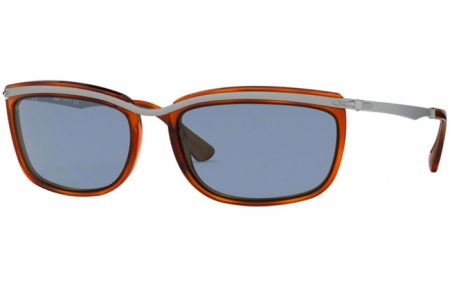 Gafas de Sol - Persol - PO3229S KEY WEST II - 96/56 LIGHT HAVANA // LIGHT BLUE