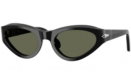 Gafas de Sol - Persol - PO0052S - 95/58 BLACK // GREEN POLARIZED