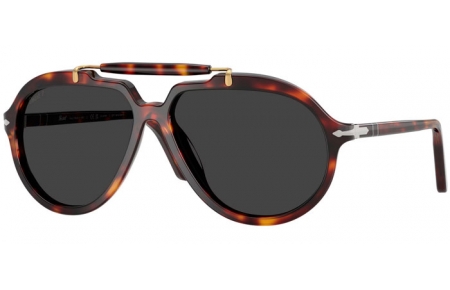 Gafas de Sol - Persol - PO0202S - 24/48 HAVANA // BLACK POLARIZED