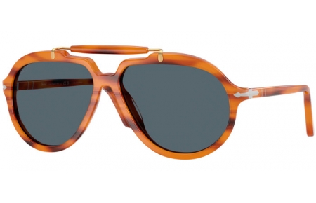 Gafas de Sol - Persol - PO0202S - 960/R5 STRIPED BROWN // BLUE