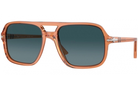 Gafas de Sol - Persol - PO3328S - 1213S3  TRANSPARENT BROWN // DARK BLUE GRADIENT POLARIZED