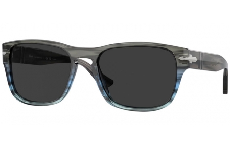 Gafas de Sol - Persol - PO3341S - 120548  STRIPED GREY GRADIENT BLUE // DARK GREY POLARIZED