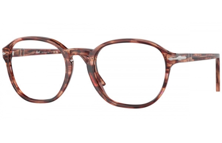 Monturas - Persol - PO3343V - 1209 STRIPED BORDEAUX