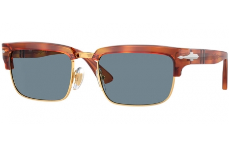 Gafas de Sol - Persol - PO3354S - 96/56 TERRA DI SIENA GOLD // LIGHT BLUE