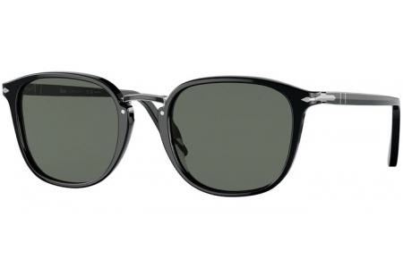 Gafas de Sol - Persol - PO3186S - 95/58 BLACK // GREEN POLARIZED