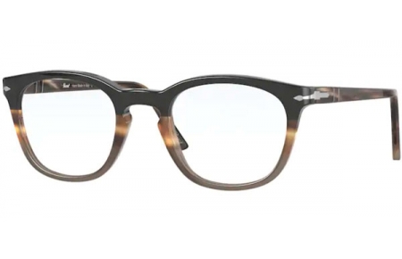 Monturas - Persol - PO3258V - 1135 STRIPED BROWN & GREY & BLACK