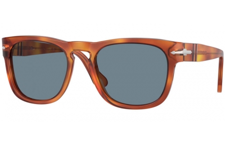 Gafas de Sol - Persol - PO3333S - 96/56 TERRA DI SIENA // LIGHT BLUE ANTIREFLECTION