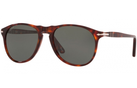 Lunettes de soleil - Persol - PO9649S - 24/58 HAVANA // GREEN POLARIZED