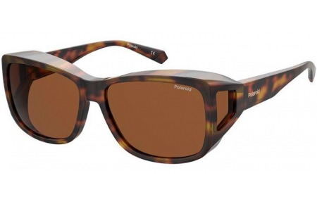 Sunglasses - Polaroid Ancillaries - PLD 9016/S - 086 (HE) DARK HAVANA // COPPER POLARIZED