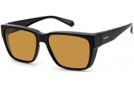 Gafas de Sol - Polaroid Ancillaries - PLD 9018/S - 807 (MU) BLACK // YELLOW POLARIZED