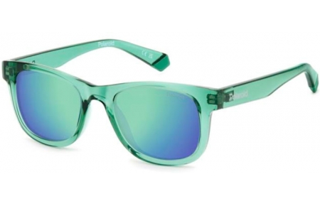 Gafas Junior - Polaroid Junior - PLD 8009/N/NEW - 1ED (5Z) GREEN // GREY MIRROR GREEN POLARIZED