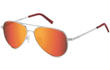 Gafas Junior - Polaroid Junior - PLD 8015/N - GHP (OZ) RUTHENIUM RED // RED MIRROR POLARIZED