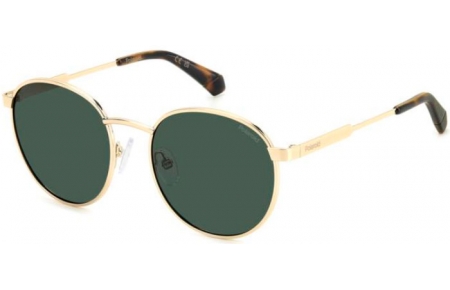 Gafas Junior - Polaroid Junior - PLD 8039/S - PEF (UC) GOLD GREEN // GREEN POLARIZED