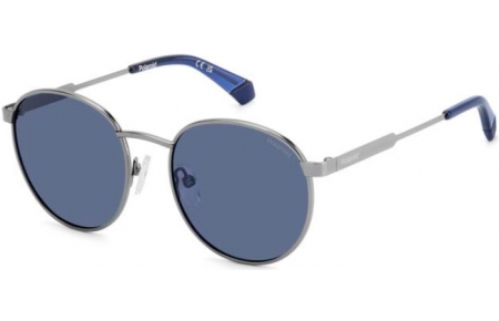 Gafas Junior - Polaroid Junior - PLD 8039/S - V84 (C3) RUTHENIUM BLUE // BLUE POLARIZED