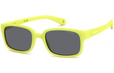 Gafas Junior - Polaroid Junior - PLD K008/S - 4AN (M9) MATTE LIME // GREY POLARIZED