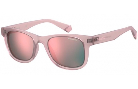 Frames Junior - Polaroid Junior - PLD 8009/N/NEW - FWM (JQ) NUDE // ROSE GOLD MULTILAYER POLARIZED