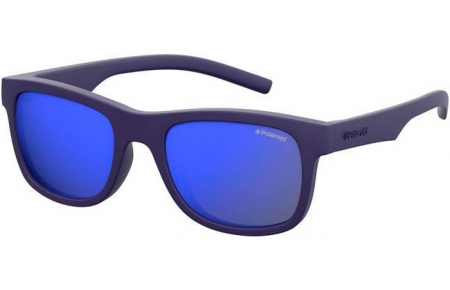 Gafas Junior - Polaroid Junior - PLD 8020/S - CIW (JY) BLUE // GREY BLUE MIRROR POLARIZED