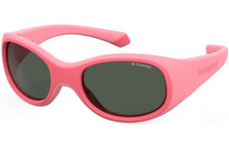 Gafas Junior - Polaroid Junior - PLD 8038/S - 35J (M9) PINK // GREY POLARIZED